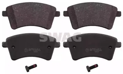 Комплект тормозных колодок, дисковый тормоз SWAG купить